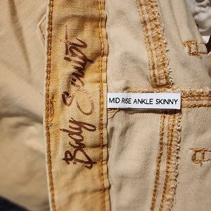 2, Celebrity Pink Jeans, Tan/cream coffee color